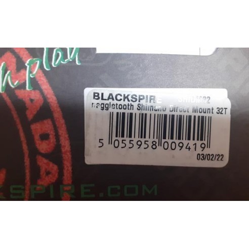 Plat blackspire Snaggletooth Shimano DM NW 32d