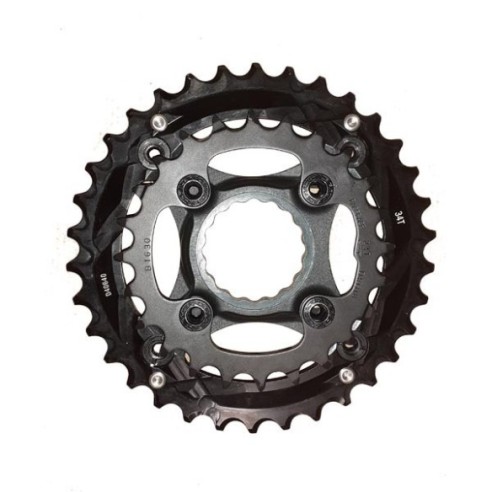 Kit de platos Race Face Turbine 34-24 11v