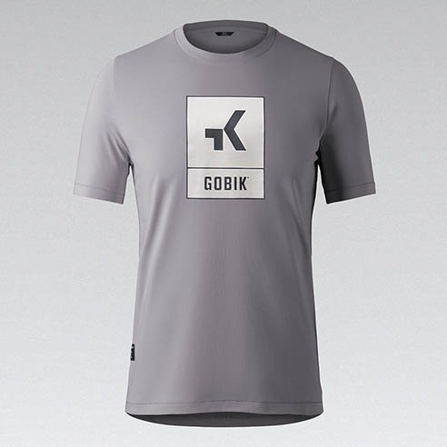 Gobik Overlines 2.0 Pewter T-Shirt