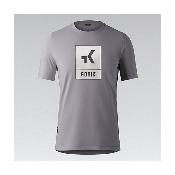 T-shirt Gobik Overlines 2.0 Pewter