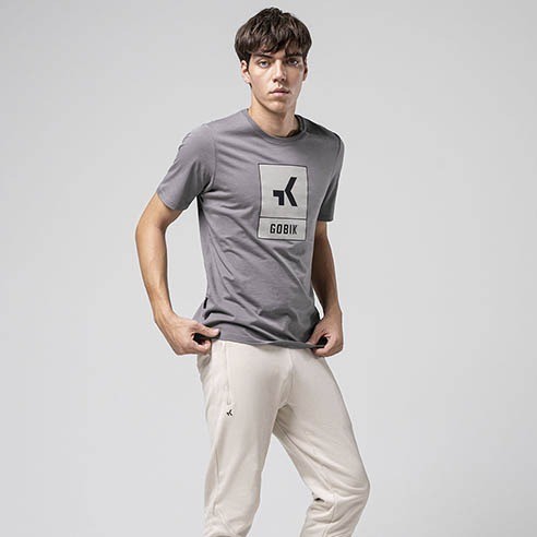 Gobik Overlines 2.0 Pewter T-Shirt