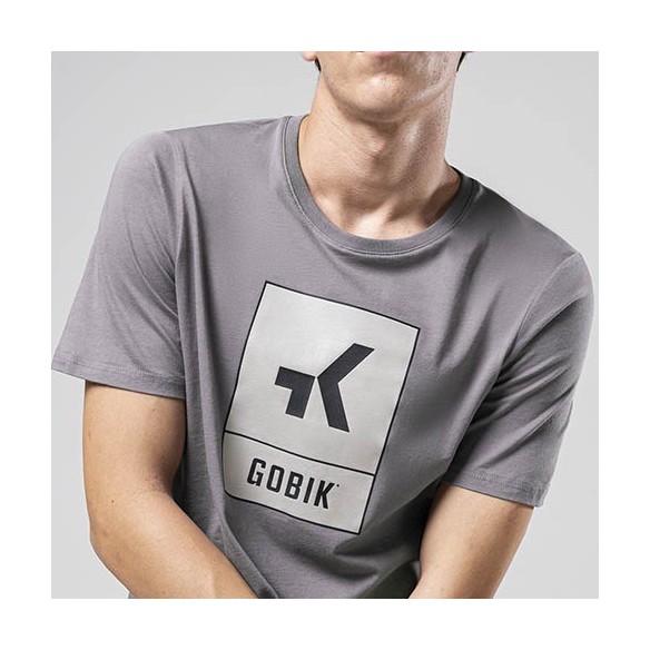 Gobik Overlines 2.0 Pewter T-Shirt