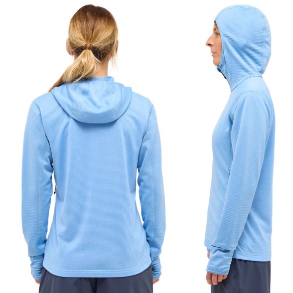 CHAQUETA MUJER HAGLOFS L.I.M MID MULTI II HOOD