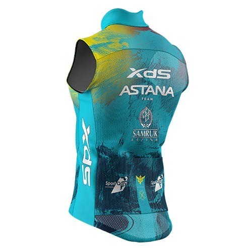 Gilet Biemme XDS Astana Qazaqstan Team Windproof 2025