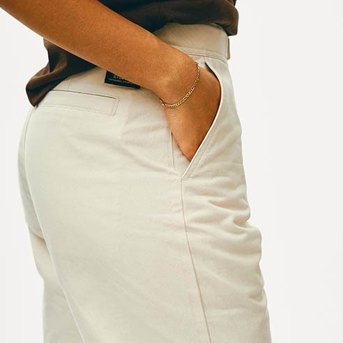 Pantalón Pas Normal Studios Off-Race Cotton Twill