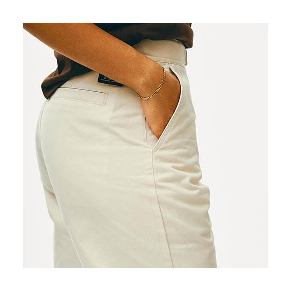 Pantalons Pas Normal Studios Off-Race Cotton Twill