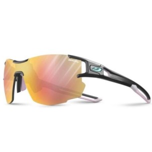 JULBO AEROLITE REACTIV MATT TRANSLUCENT BLACK / PASTEL PINK / 1-3 LIGHT AMPLIFIER SUNGLASSES