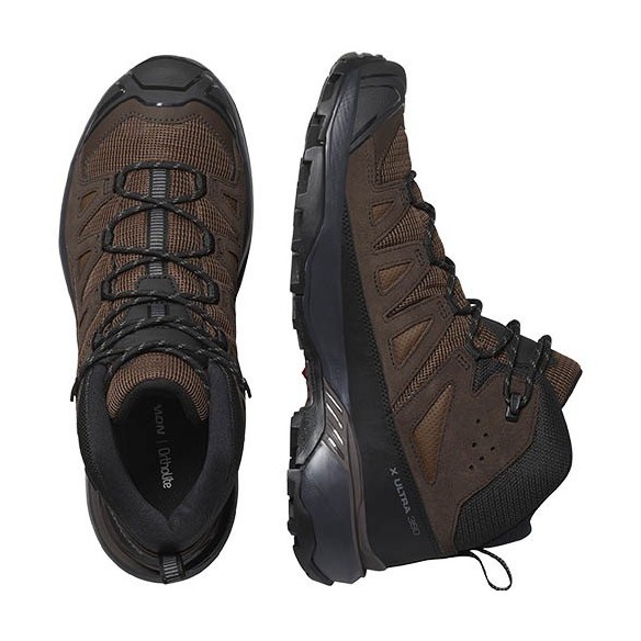 Zapatillas Trekking Salomon X-Ultra 360 Edge Leather Mid GTX