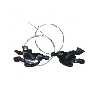 Manetes de canvi Sram X9 10x2 sense abraçadores