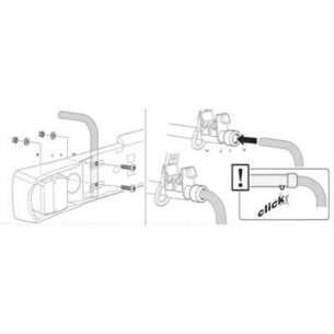 Adaptateur de panneau lumineux Thule 976100