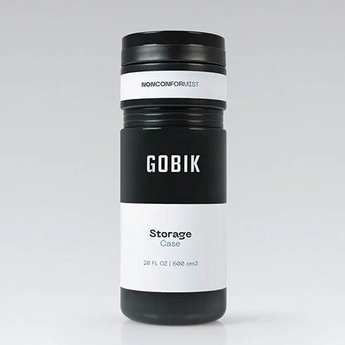 Bidón Portaherramientas Gobik Byasi 600ml Onyx