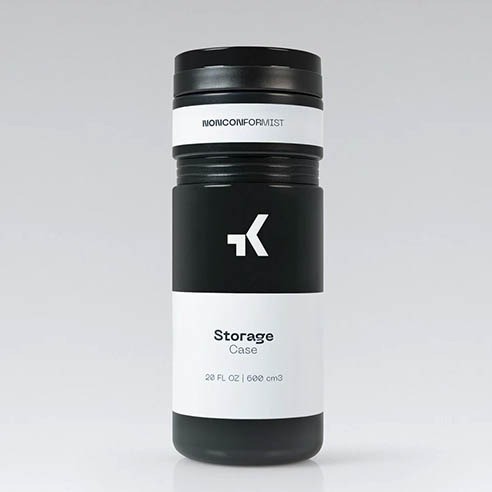 Bidó Portaeines Gobik Byasi 600ml Onyx