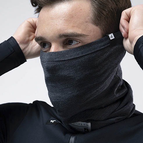 Gobik Moonbah Solid Graphite Neck Warmer