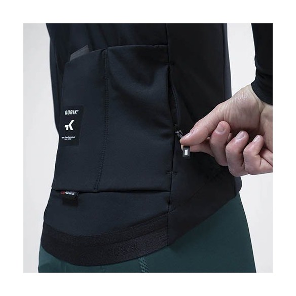 Jaqueta Gobik Skimo Solid Ink Black Jaqueta Gobik Skimo Solid Ink Black