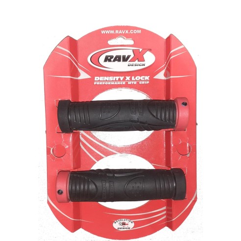 Puños Ravx Density X-lock rojos
