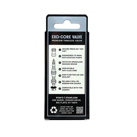 Valve Stans Tubeless Exo-Core 27-36 mm