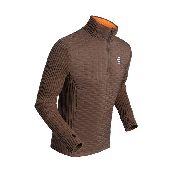 TB-JERSEY HOME FONS HALF ZIP COM