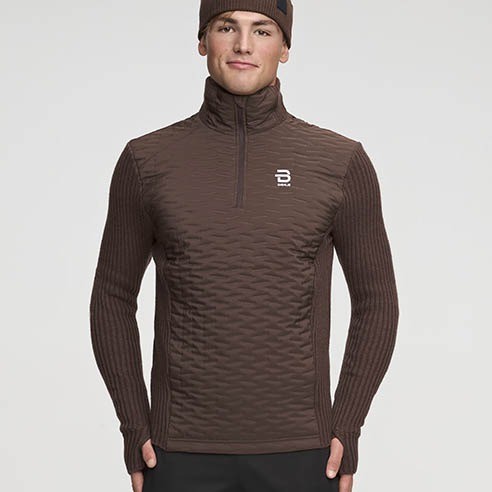 TB-JERSEY HOME FONS HALF ZIP COM