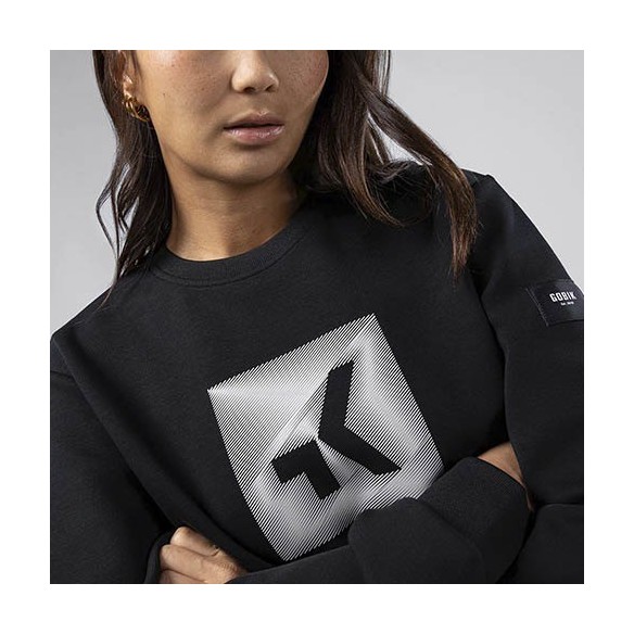 Gobik Hover Black Unisex Sweatshirt