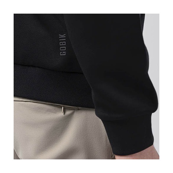 Sweat-shirt Gobik Hover Black Unisexe