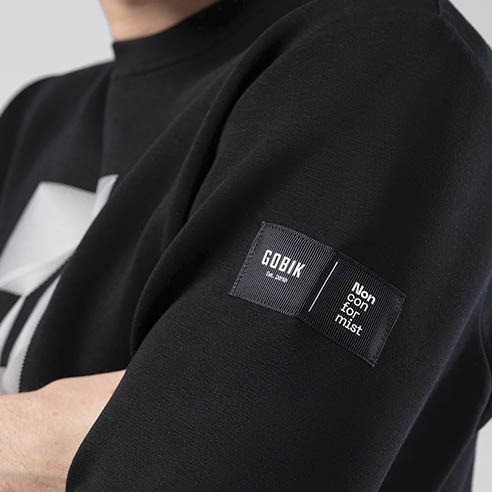 Gobik Hover Black Unisex Sweatshirt