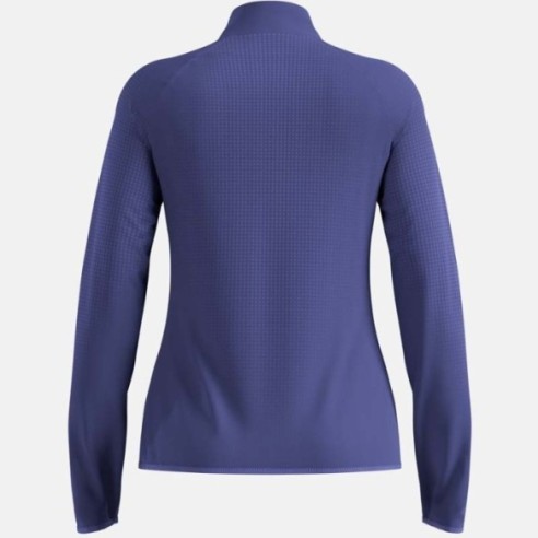 PULLOVER FEMME ODLO ZEROWEIGHT WARM HALF-ZIP RUNNING MID LAYER 2.0