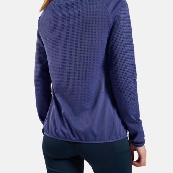 ODLO ZEROWEIGHT WARM HALF-ZIP RUNNING WOMEN'S MID LAYER 2.0