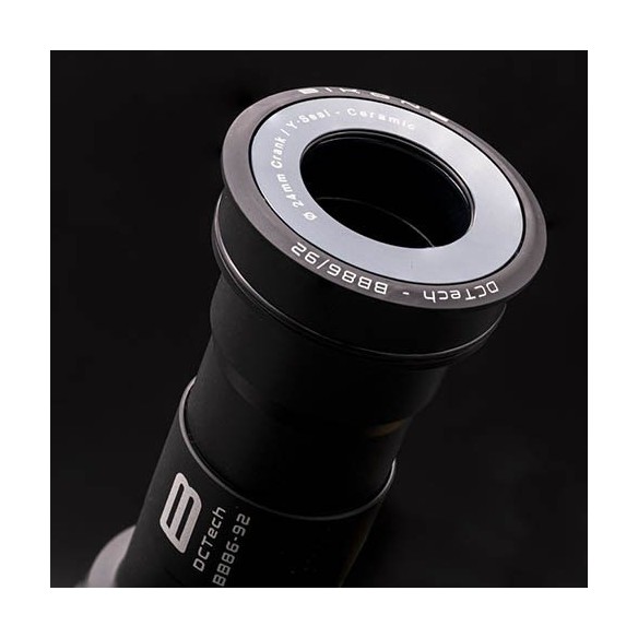 Axe Pédalier Bikone DCTech BB86/92 24mm Céramique Shimano