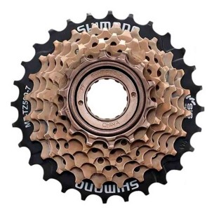 Cassette Shimano TZ500 14/28 7v Filetage